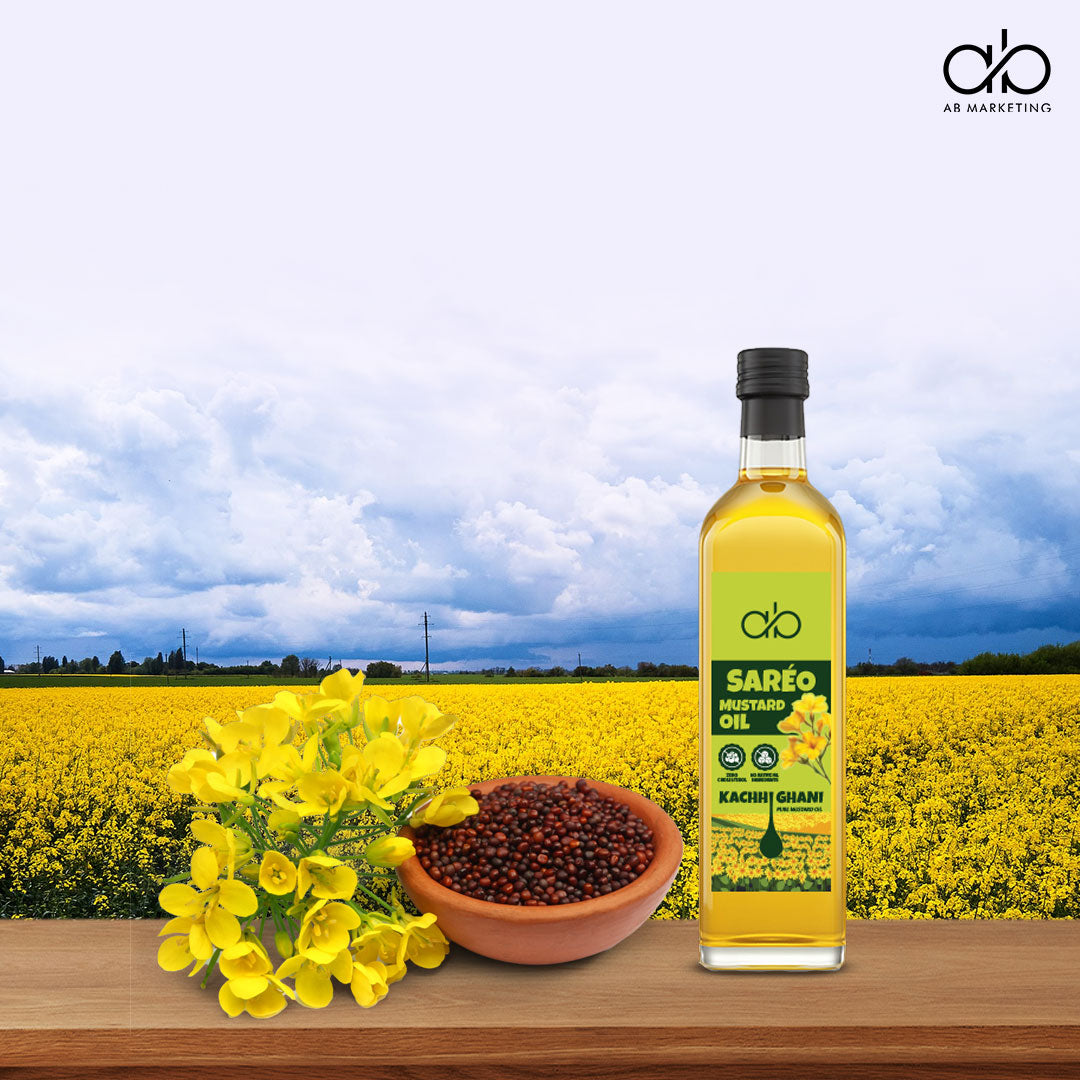 Saréo Mustard Oil – Authentic & Pure