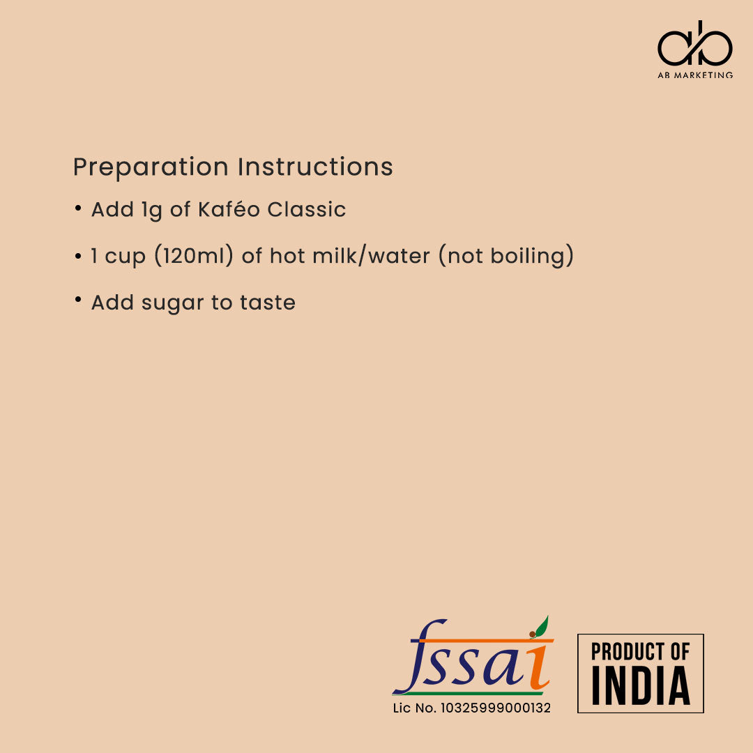 Kaféo Classic – 100% Pure Arabica Coffee