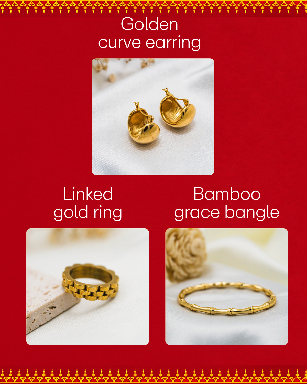 Sevaya Gold Plated Jewellery Gift