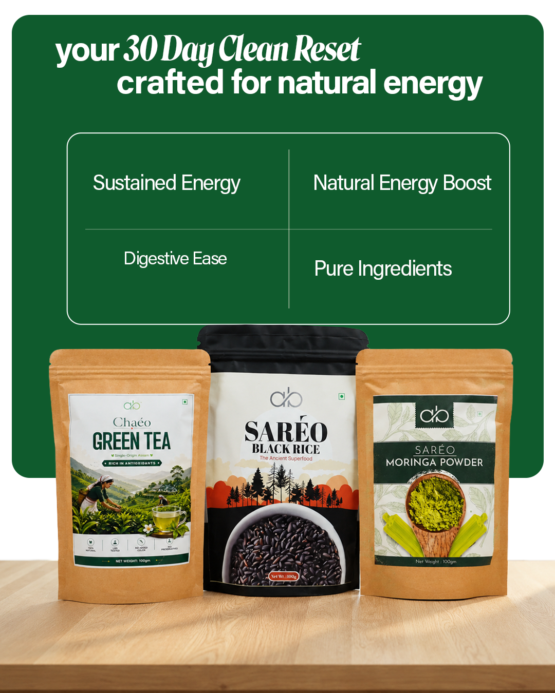 30 Day Clean Reset Combo
