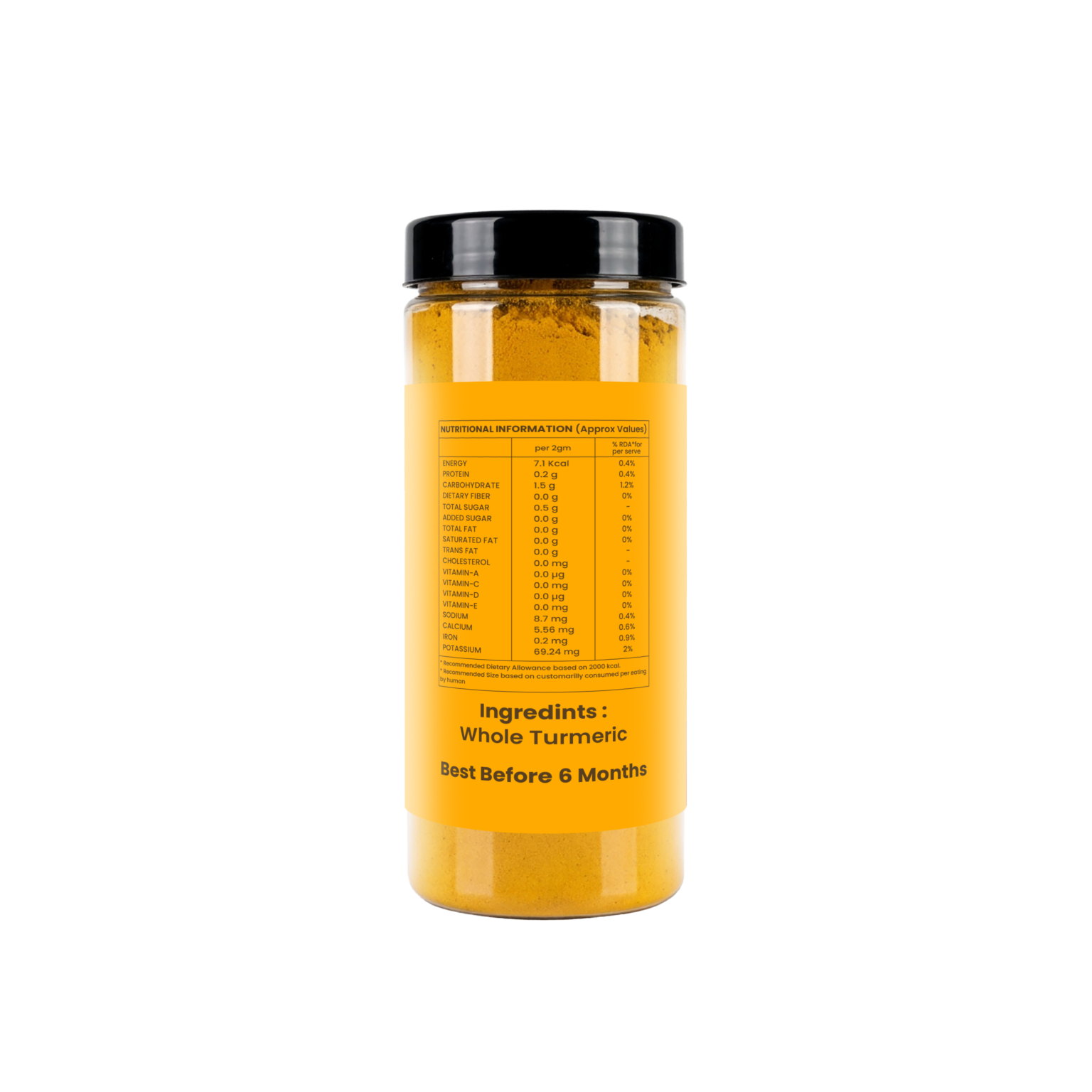 Saréo Turmeric Powder – 100% Natural Karbi Anglong Product