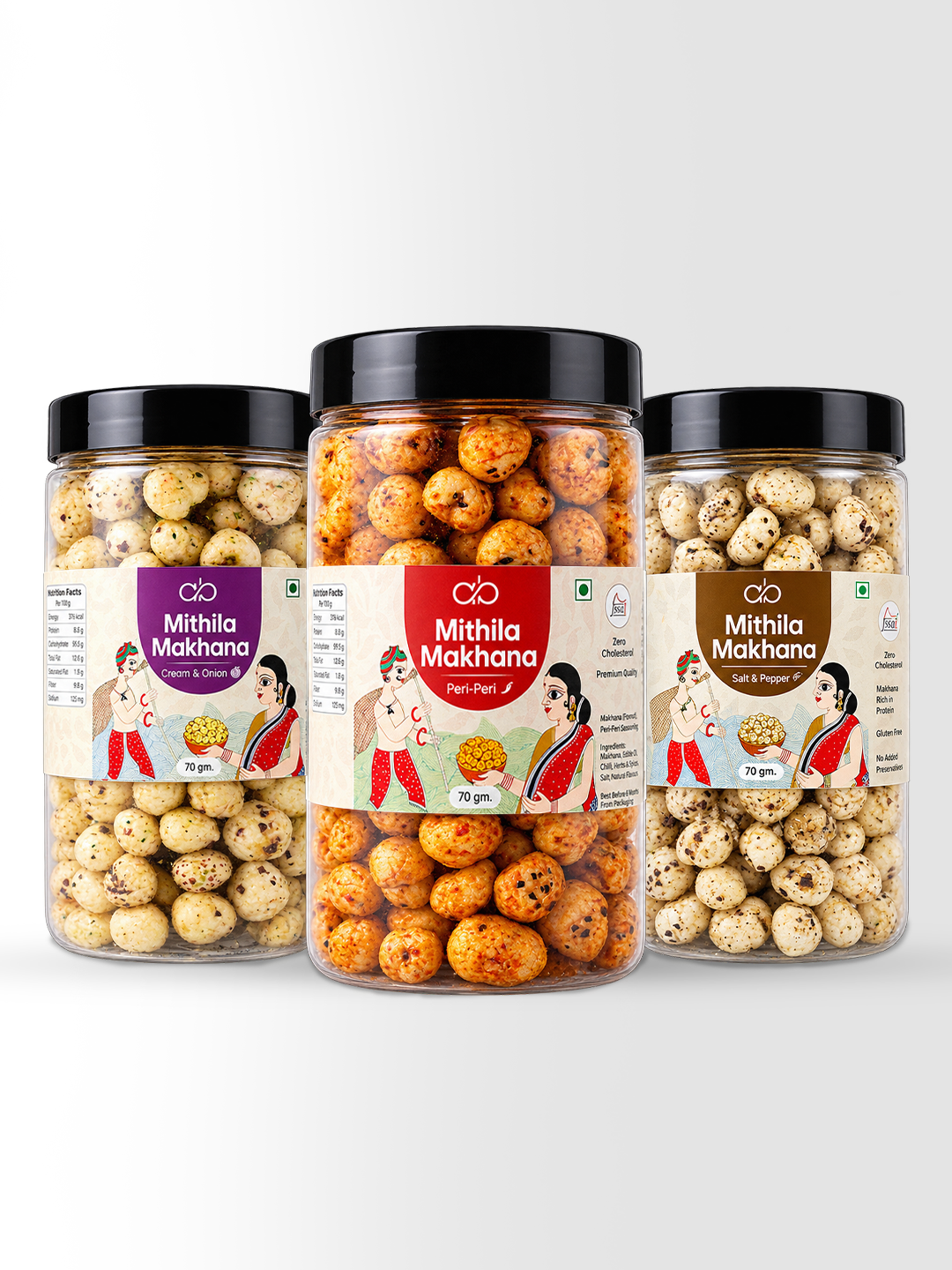 Mithila Makhana Crunch Combo