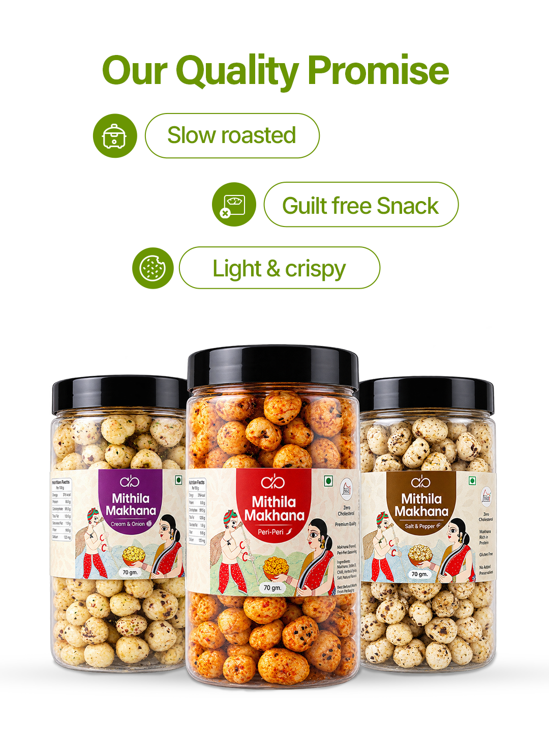 Mithila Makhana Crunch Combo