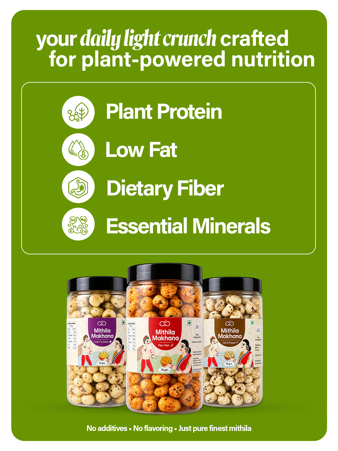 Mithila Makhana Crunch Combo