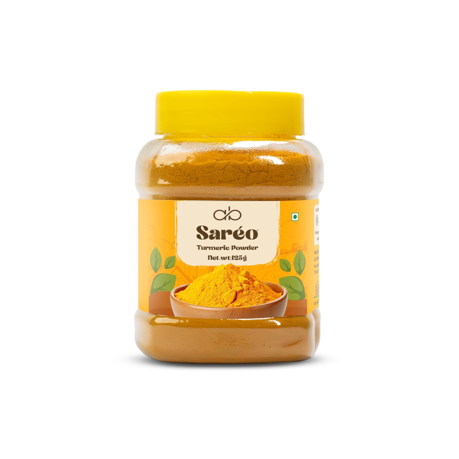 Saréo Turmeric Powder – 100% Natural Karbi Anglong Product 125g