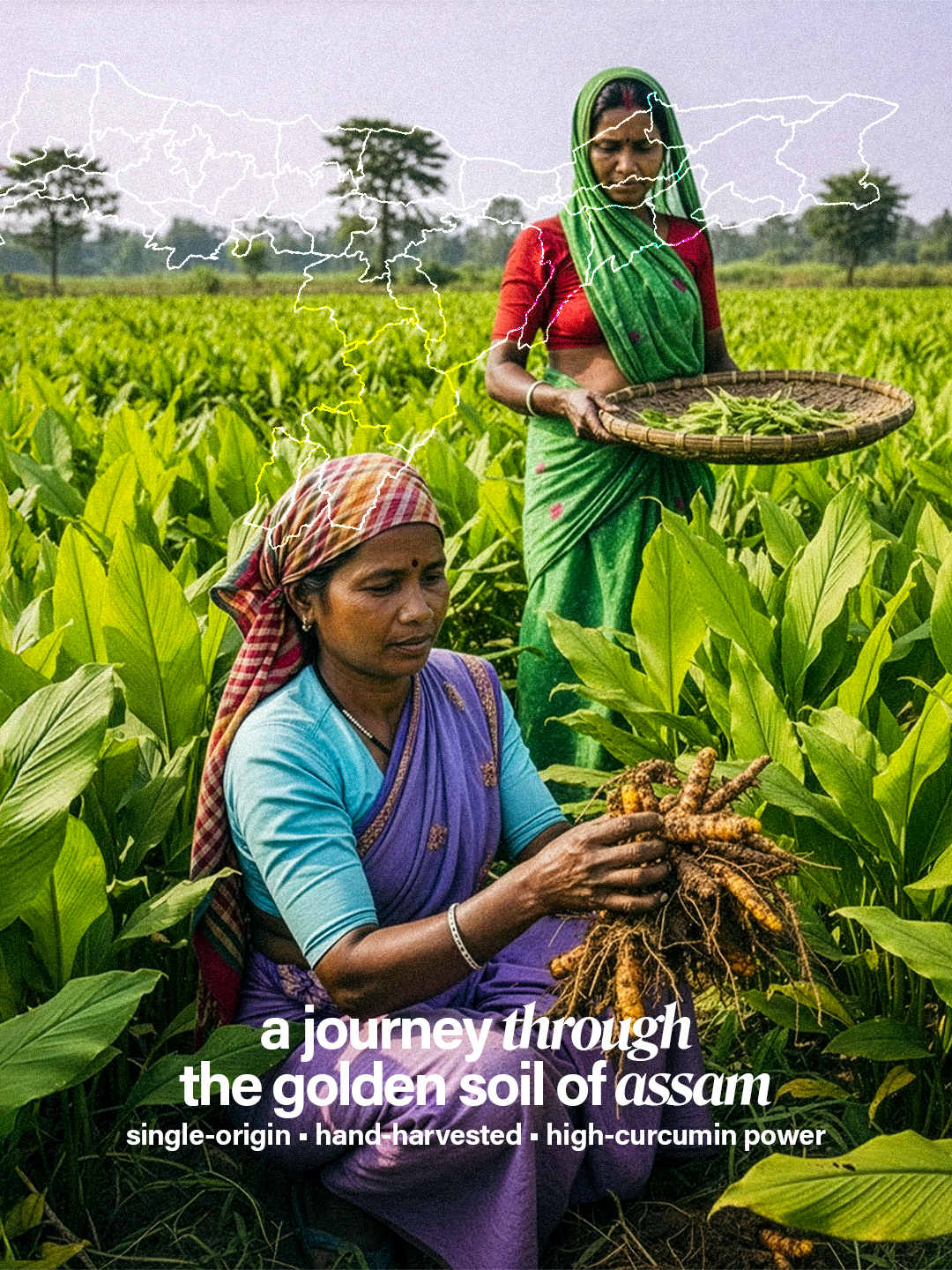 Saréo Turmeric Powder – 100% Natural Karbi Anglong Product