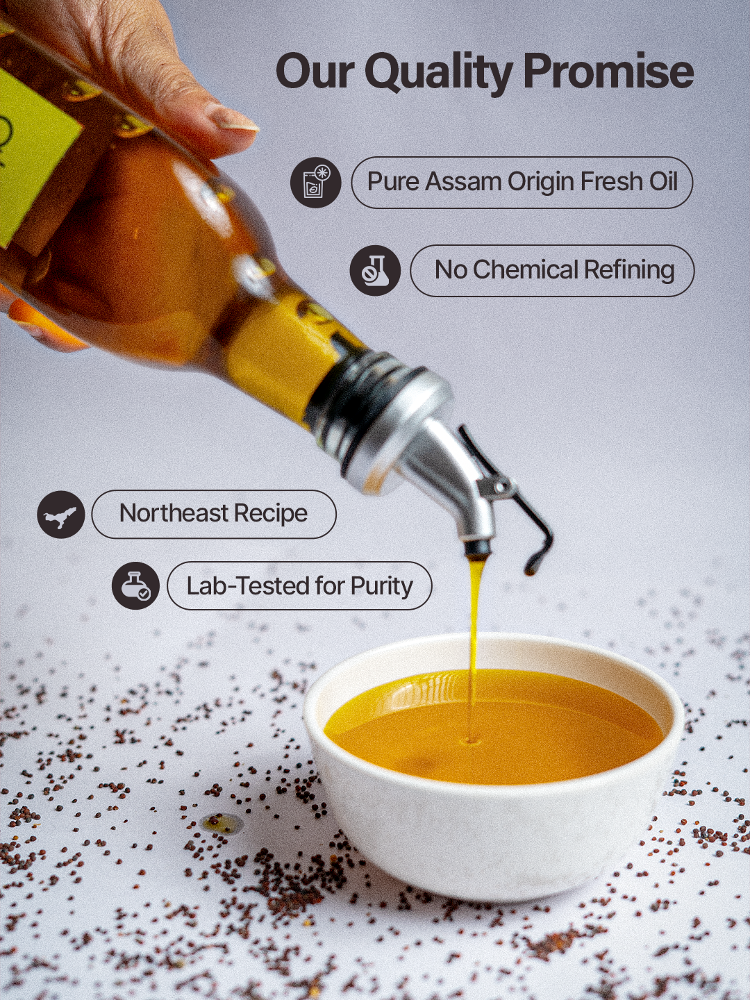 Saréo Mustard Oil – Authentic & Pure