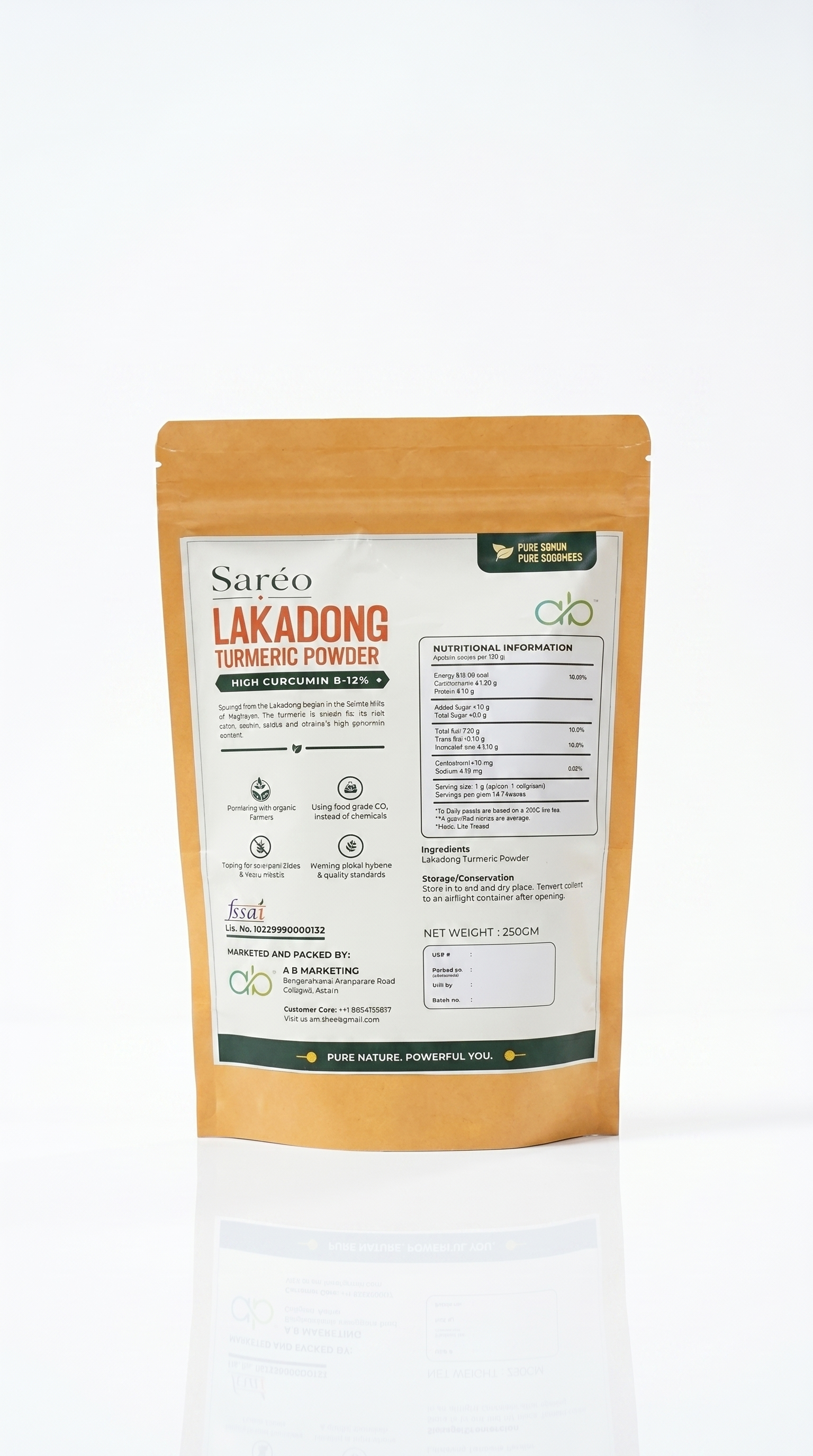 Single Origin Lakadong Turmeric Powder
