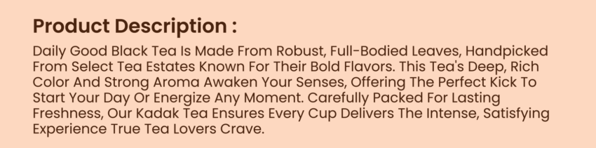 Chaéo Classic - Authentic Assam Garden Black Tea